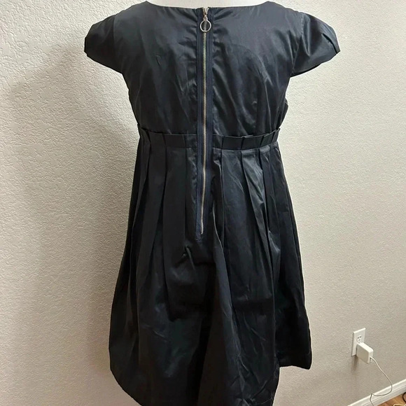 Anthropologie Fumblin’ Foe Black Appliqué Dress - Picture 4 of 4